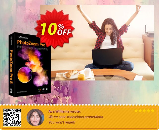 PhotoZoom Pro 8  특별한   프로모션  스크린 샷