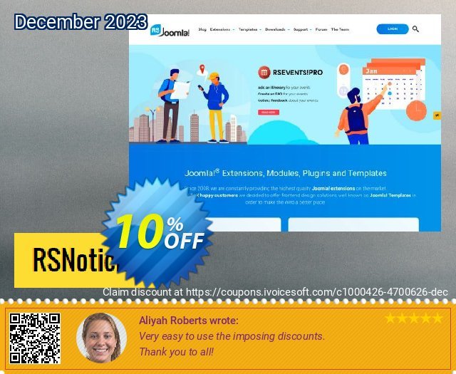 RSNoticia! Template discount 10% OFF, 2024 Working Day offering sales. RSNoticia! Template formidable discounts code 2024