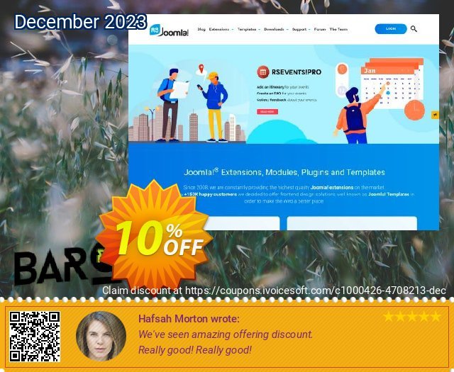RSBaron! Template wunderbar Sale Aktionen Bildschirmfoto