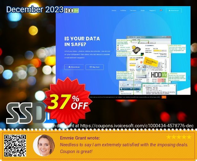 SSDLife Pro terbatas deals Screenshot