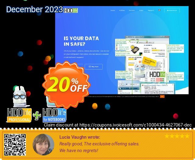 HDDLife bundle (Pro + Notebook) discount 20% OFF, 2024 World Press Freedom Day offering deals. HDDLife bundle Wonderful sales code 2024