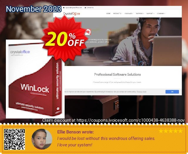 WinLock Professional 令人恐惧的 产品销售 软件截图