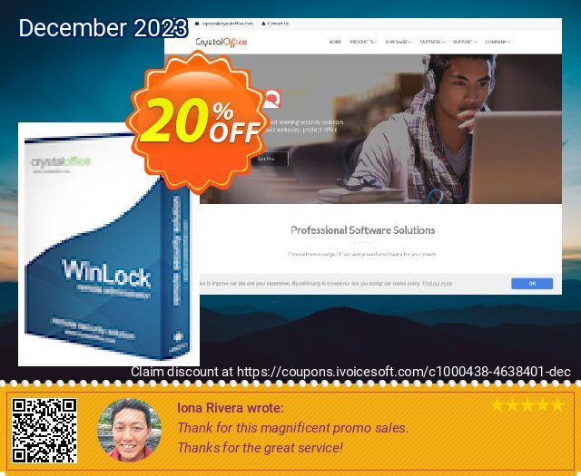WinLock Remote Administrator khusus penawaran sales Screenshot