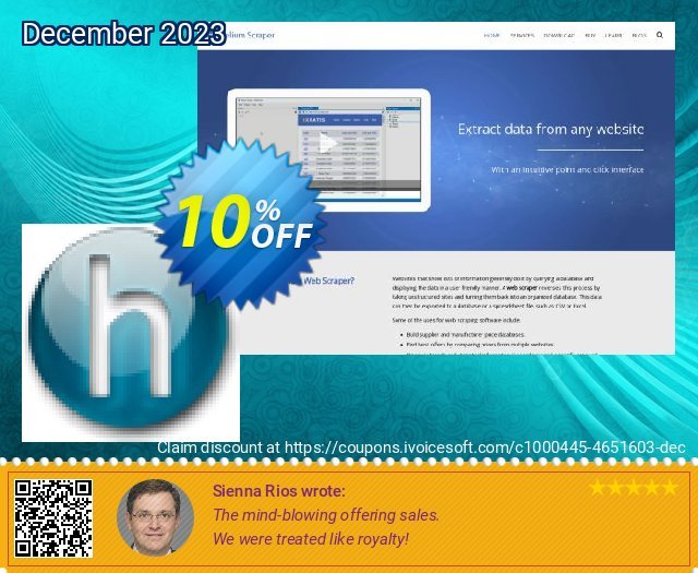 Helium Scraper - Enterprise discount 10% OFF, 2022 New Year's Weekend discount. Helium Scraper - Enterprise exclusive promo code 2022
