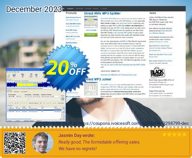 Pistonsoft Direct MP3 Splitter and Joiner (Business) discount 20% OFF, 2022 Cyber Monday offering sales. Direct MP3 Splitter and Joiner (Business License) fearsome promotions code 2022
