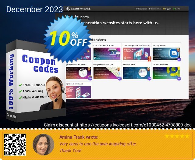 Joomla Pop Up - Starter Spesial penawaran Screenshot