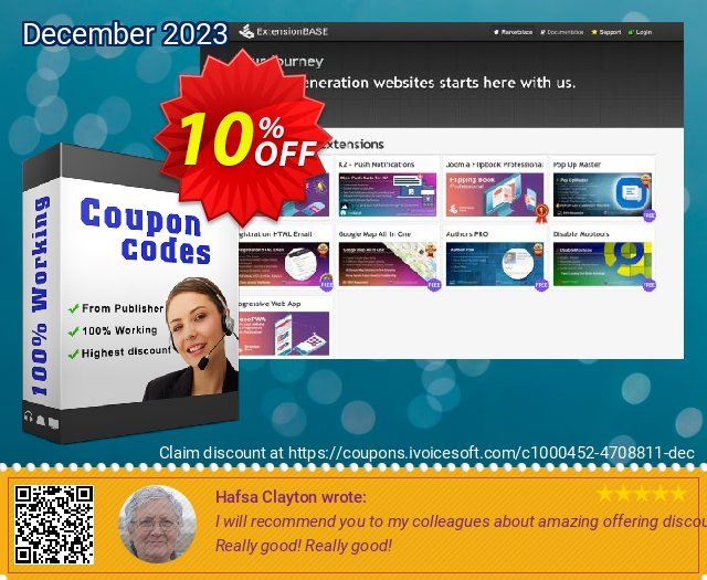 Joomla Pop Up - Developer fantastisch Verkaufsförderung Bildschirmfoto