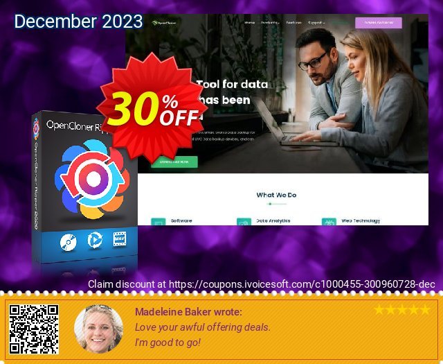 OpenCloner Ripper 2020 umwerfende Verkaufsförderung Bildschirmfoto