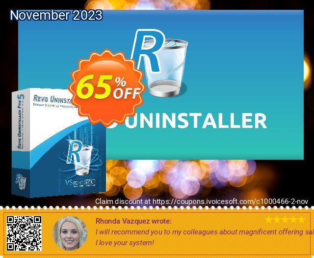 Revo Uninstaller PRO 5 (2 Year) 最佳的 产品销售 软件截图