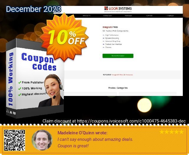Lidor IntegralUI Web Enterprise fantastisch Außendienst-Promotions Bildschirmfoto