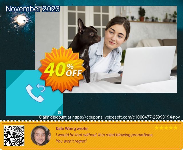 ExtensionCoder Joomla CallBack Button Extension discount 40% OFF, 2024 Spring offering sales. 40% discount