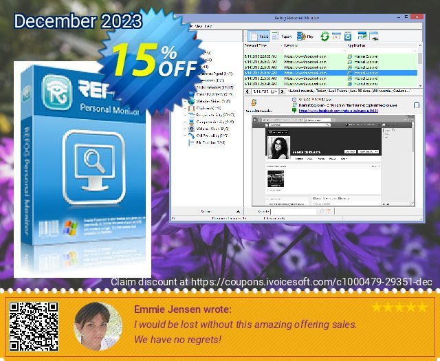 REFOG Personal Monitor - for Mac OS discount 15% OFF, 2024 Easter offering discount. REFOG Coupon for MAC