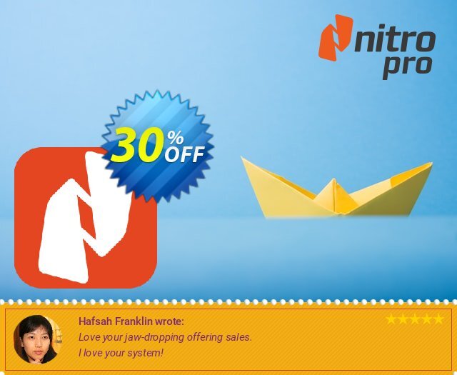 Nitro PDF Pro 14 令人惊讶的 折扣 软件截图