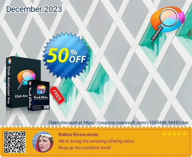 Disk Analyzer Pro discount 50% OFF, 2022 Happy New Year offering discount. 50% OFF Disk Analyzer Pro, verified