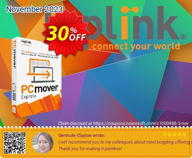 Laplink PCmover EXPRESS discount 30% OFF, 2022 Discovery Day offer. 30% OFF Laplink PCmover EXPRESS, verified