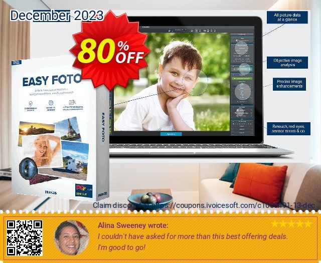 Get 20% OFF EASY Foto offering sales