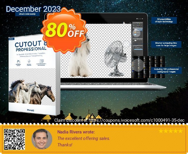 Cutout 8 Professional 激动的 产品销售 软件截图