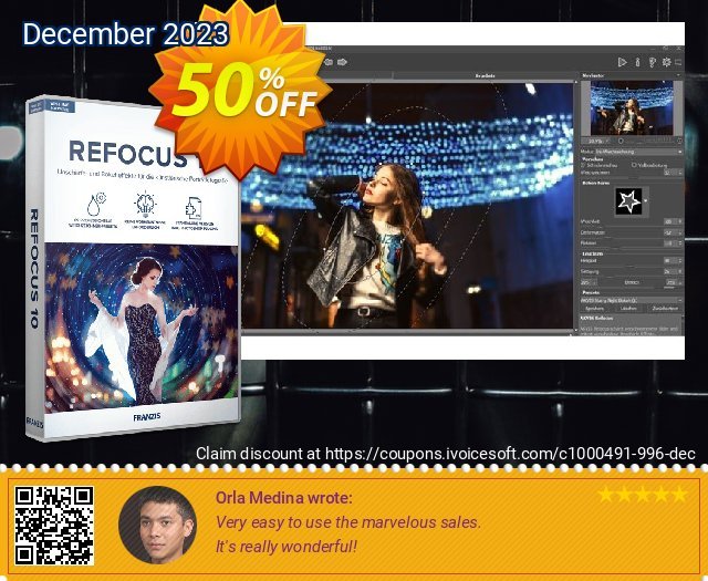 Refocus 10 faszinierende Außendienst-Promotions Bildschirmfoto