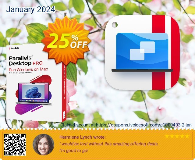Parallels Desktop 18 for Mac PRO Edition unglaublich Sale Aktionen Bildschirmfoto