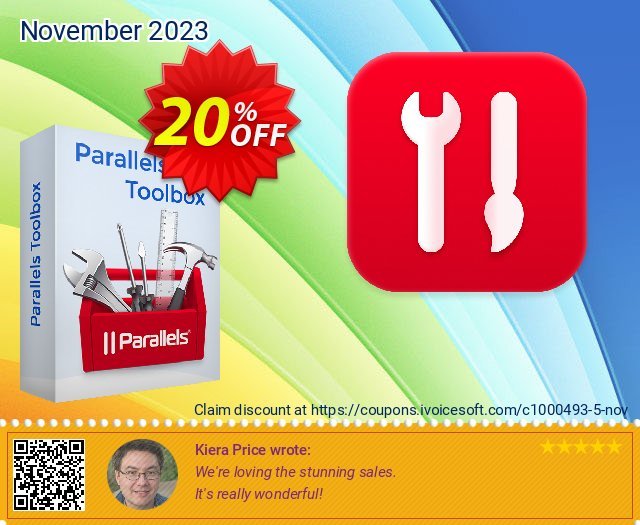 Parallels Toolbox for Windows discount 20% OFF, 2023 Int's Beer Day offering sales. 20% OFF Parallels Toolbox for Windows, verified