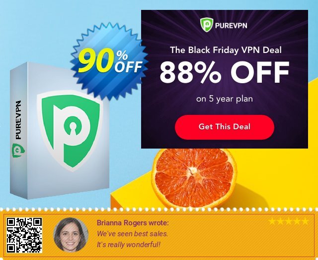 PureVPN eksklusif penawaran promosi Screenshot