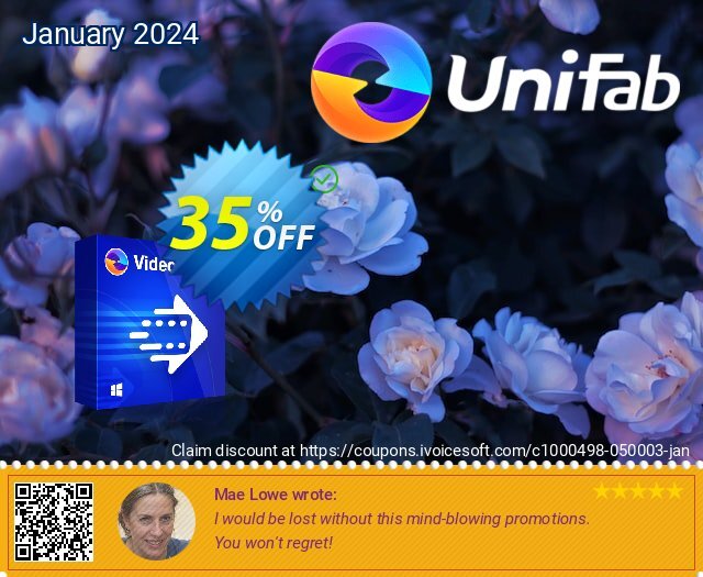 UniFab VideoCruise 1-Year 惊人的 产品折扣 软件截图