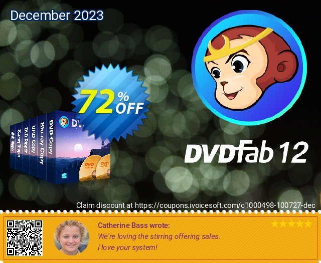 DVDFab Copy Ripper Suite discount 72% OFF, 2023 Rose Day offer. 50% OFF DVDFab Copy Ripper Suite, verified