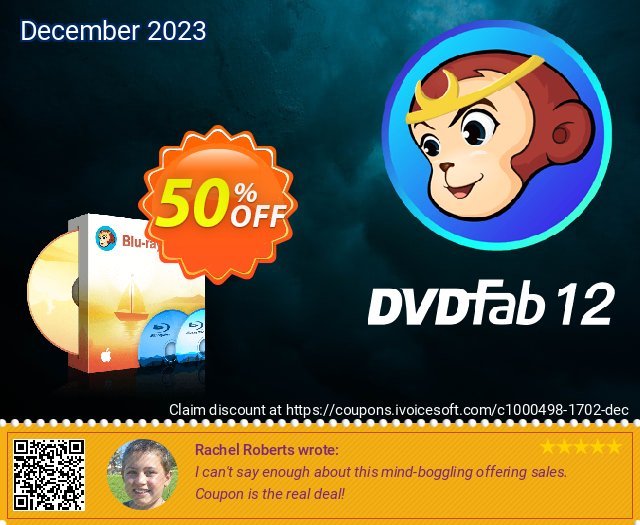 DVDFab Blu-ray Copy for MAC 令人敬畏的 产品销售 软件截图