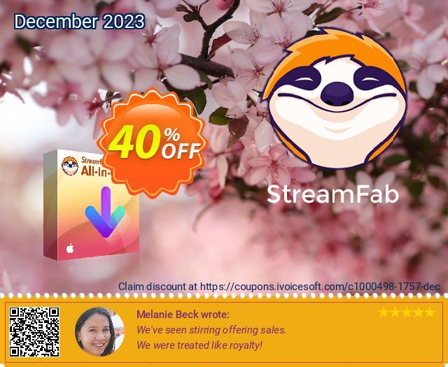 StreamFab All-In-One for MAC discount 40% OFF, 2024 Easter Day offering deals. 53% OFF DVDFab Downloader All-In-One for MAC, verified