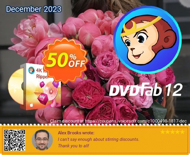 DVDFab 4K Recorder Ripper for MAC discount 50% OFF, 2023 Teddy Day promo sales. 50% OFF DVDFab 4K Recorder Ripper for MAC, verified