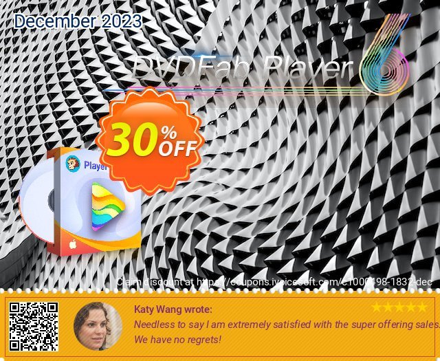 DVDFab Player 6 Standard for MAC discount 30% OFF, 2023 Valentine's Day discount. 30% OFF DVDFab Player 6 Standard for MAC, verified