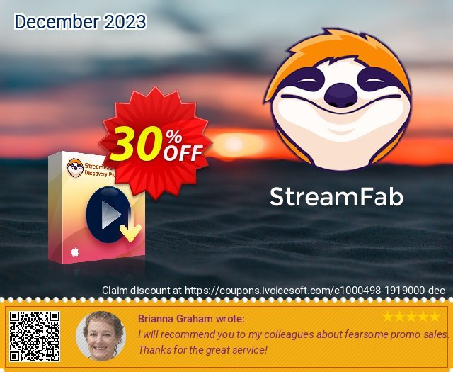StreamFab Discovery Plus Downloader for MAC (1 Year) terpisah dr yg lain penawaran deals Screenshot