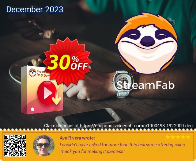 StreamFab R18 Downloader for MAC (1 month) 令人恐惧的 产品销售 软件截图