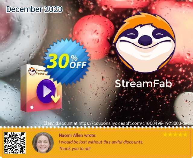 StreamFab Funimation Downloader PRO for MAC (1 Year) 令人惊奇的 产品销售 软件截图
