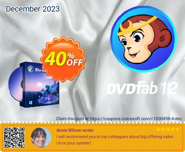 DVDFab Blu-ray Ripper (1 Month License) discount 40% OFF, 2023 Valentine Week offer. 50% OFF DVDFab Blu-ray Ripper (1 Month License), verified