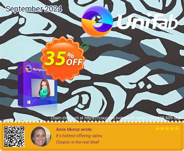 UniFab Video Background Remover AI Lifetime 特別 割引 スクリーンショット