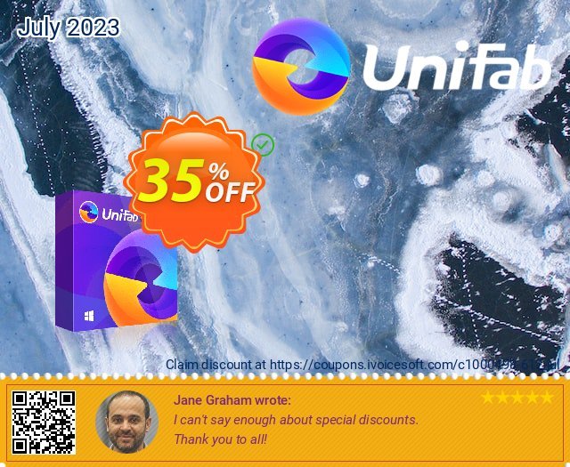 UniFab Pro terpisah dr yg lain penawaran sales Screenshot