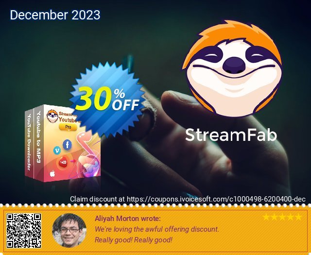 StreamFab YouTube Downloader PRO for MAC (1 Month) discount 30% OFF, 2024 World Heritage Day offering sales. 30% OFF StreamFab YouTube Downloader PRO for MAC (1 Month), verified