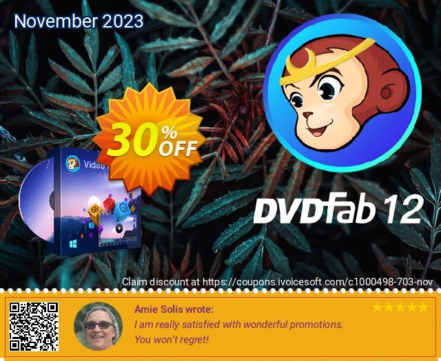 DVDFab Video Converter Standard discount 30% OFF, 2023 Teddy Day offering sales. 77% OFF DVDFab Video Converter Standard, verified