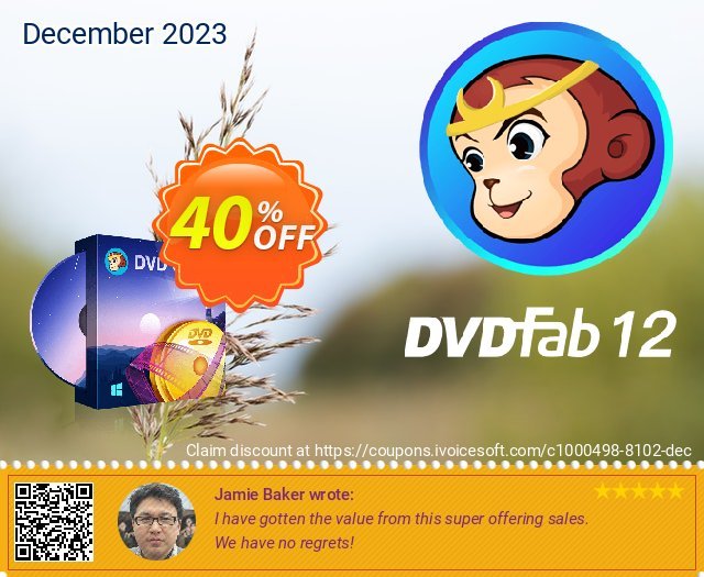 DVDFab DVD Creator (1 month license) discount 40% OFF, 2023 Valentine's Day discount. 50% OFF DVDFab DVD Creator (1 month license), verified