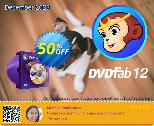 Get 50% OFF DVDFab Passkey for DVD deals