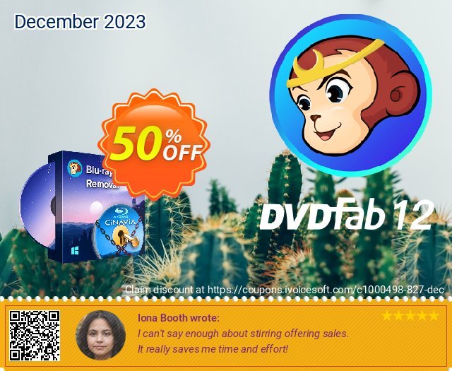 DVDFab Blu-ray Cinavia Removal discount 50% OFF, 2024 Women Month deals. 50% OFF DVDFab Blu-ray Cinavia Removal, verified