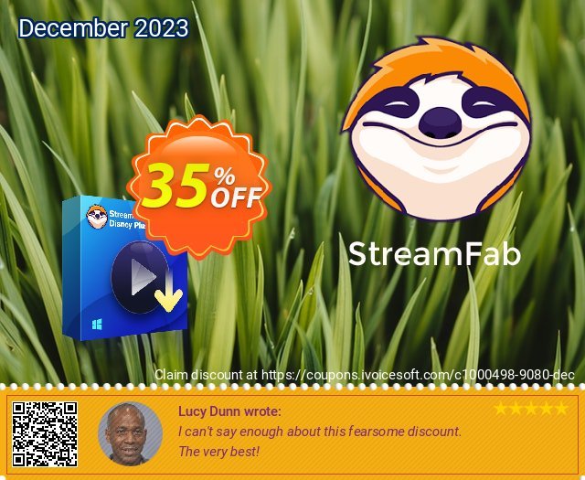 StreamFab Disney Plus Downloader Lifetime discount 35% OFF, 2024 Mother's Day offering sales. 30% OFF StreamFab Disney Plus Downloader Lifetime, verified