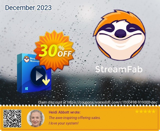 StreamFab Discovery Plus Downloader (1 Year) discount 30% OFF, 2023 Valentines Day offer. 30% OFF StreamFab Discovery Plus Downloader (1 Year), verified