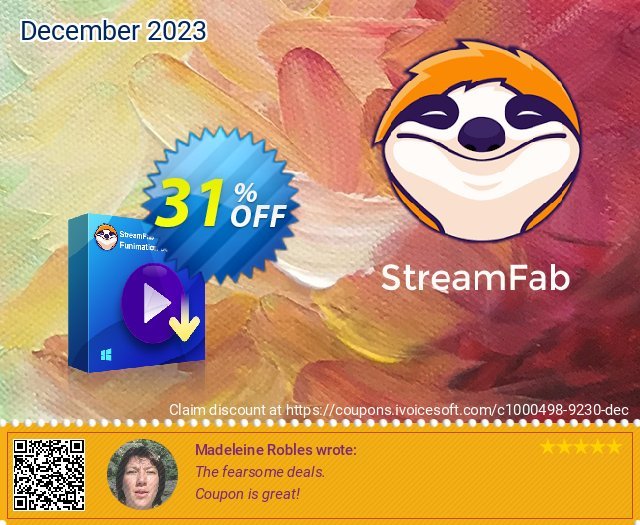 StreamFab Funimation Downloader PRO Lifetime wunderschön Verkaufsförderung Bildschirmfoto