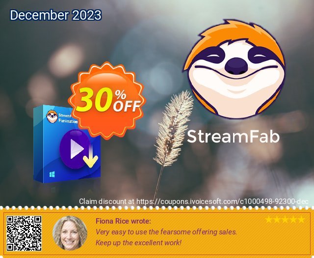 StreamFab Funimation Downloader PRO (1 Month) discount 30% OFF, 2024 Mother's Day promo. 30% OFF StreamFab Funimation Downloader PRO (1 Month), verified
