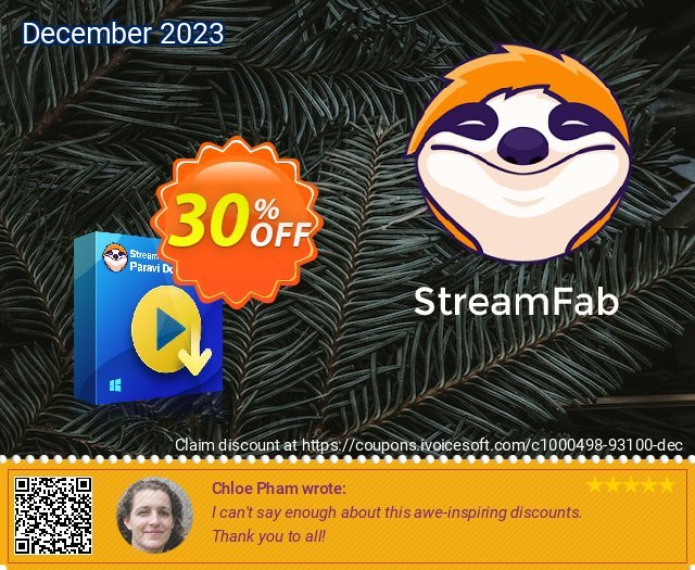 StreamFab Paravi PRO (1 Year) discount 30% OFF, 2024 Mother's Day offering sales. 30% OFF StreamFab Paravi PRO (1 Year), verified