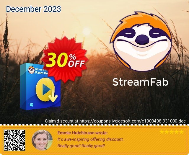 StreamFab Paravi PRO (1 Month) discount 30% OFF, 2024 Mother's Day offering sales. 30% OFF StreamFab Paravi PRO (1 Month), verified