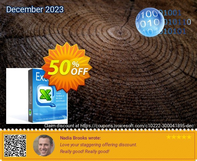 ExcelPipe Floating License (+1 Yr Maintenance) discount 50% OFF, 2024 Labour Day offering sales. Coupon code ExcelPipe Floating License (+1 Yr Maintenance)