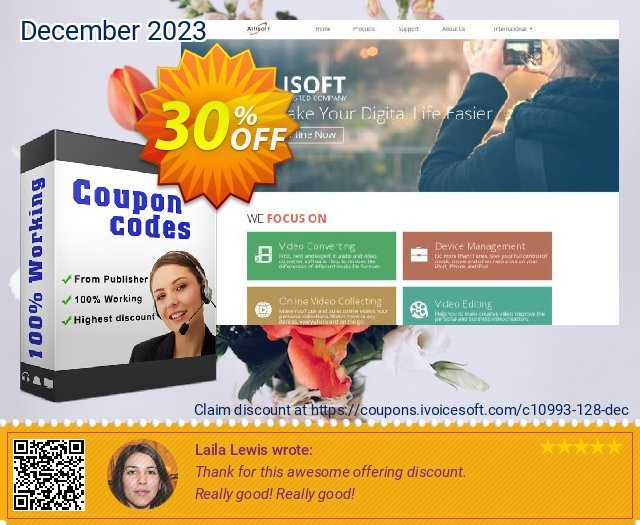 Xilisoft WMV 3GP Converter 6 discount 30% OFF, 2024 World Ovarian Cancer Day offering sales. 30OFF Xilisoft (10993)
